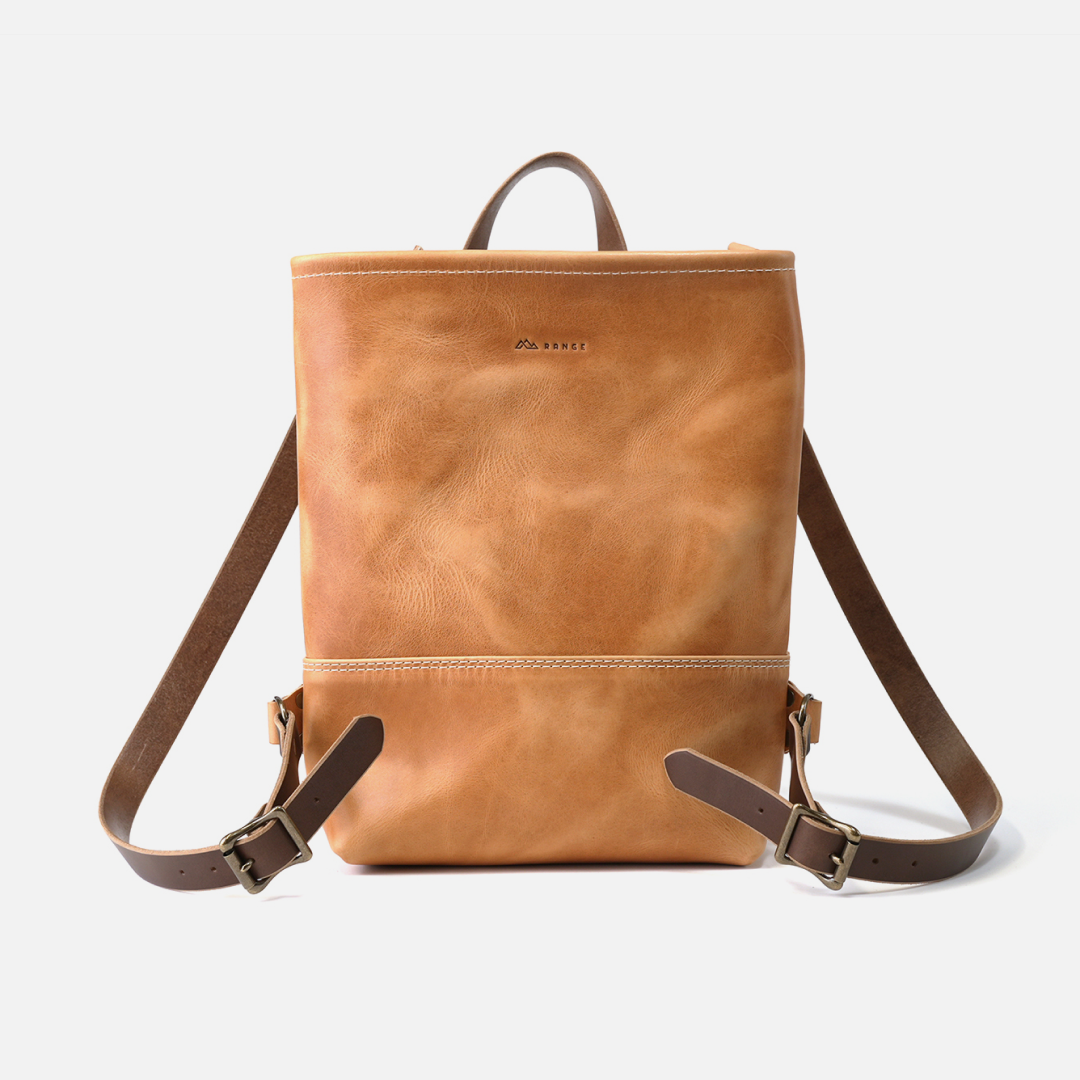 Range Leather Co Baker Backpack Black