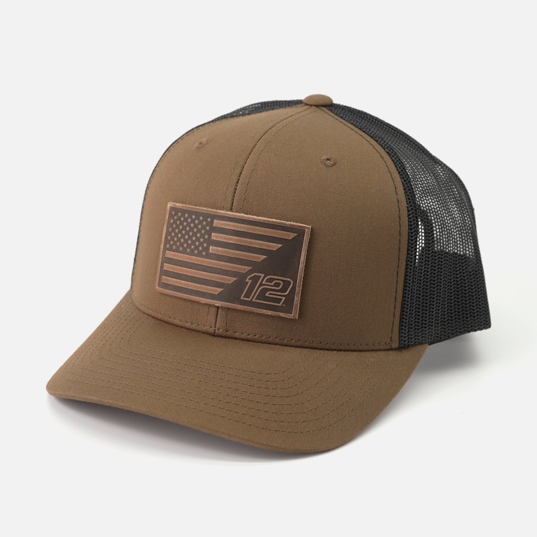 #12 American Flag Hat