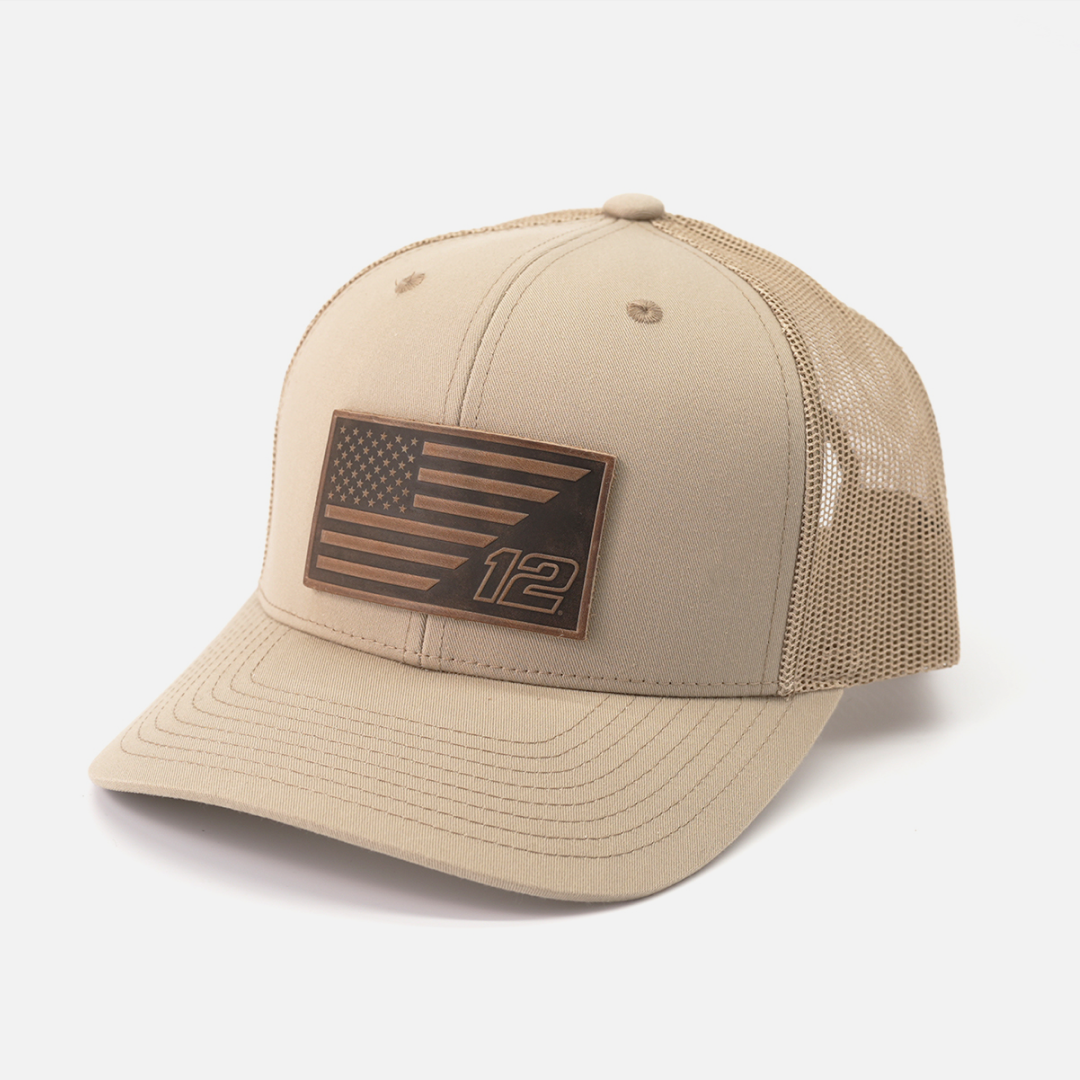 #12 American Flag Hat