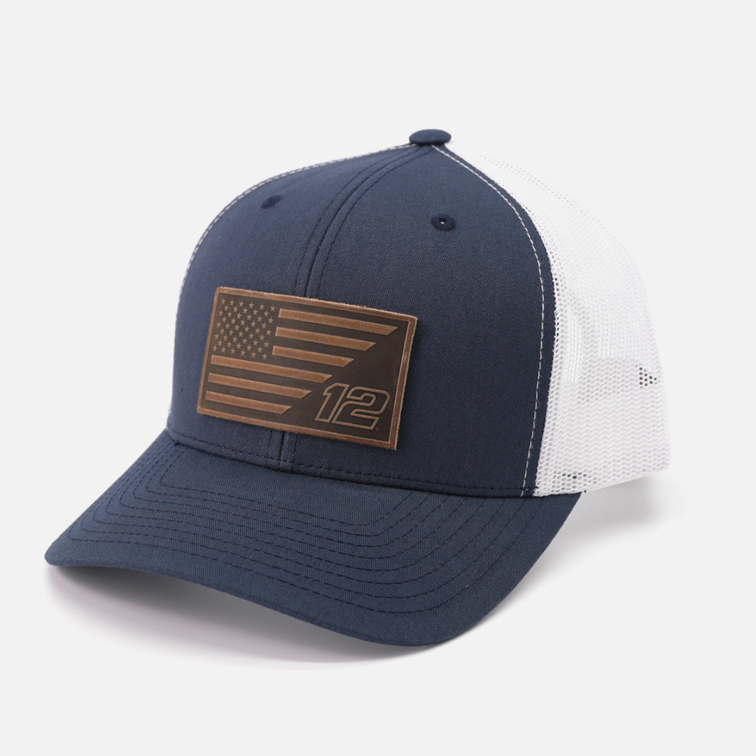 #12 American Flag Hat