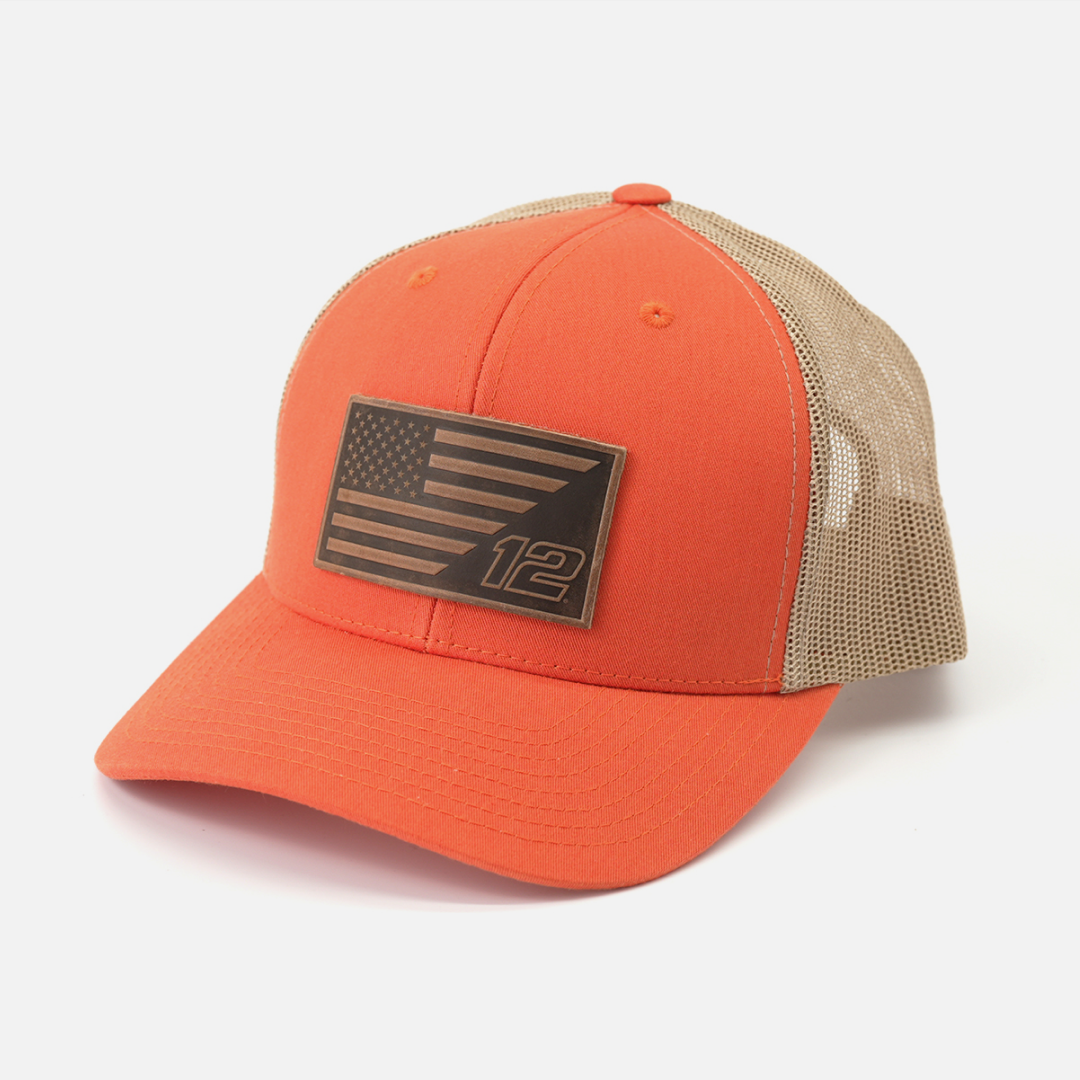 #12 American Flag Hat